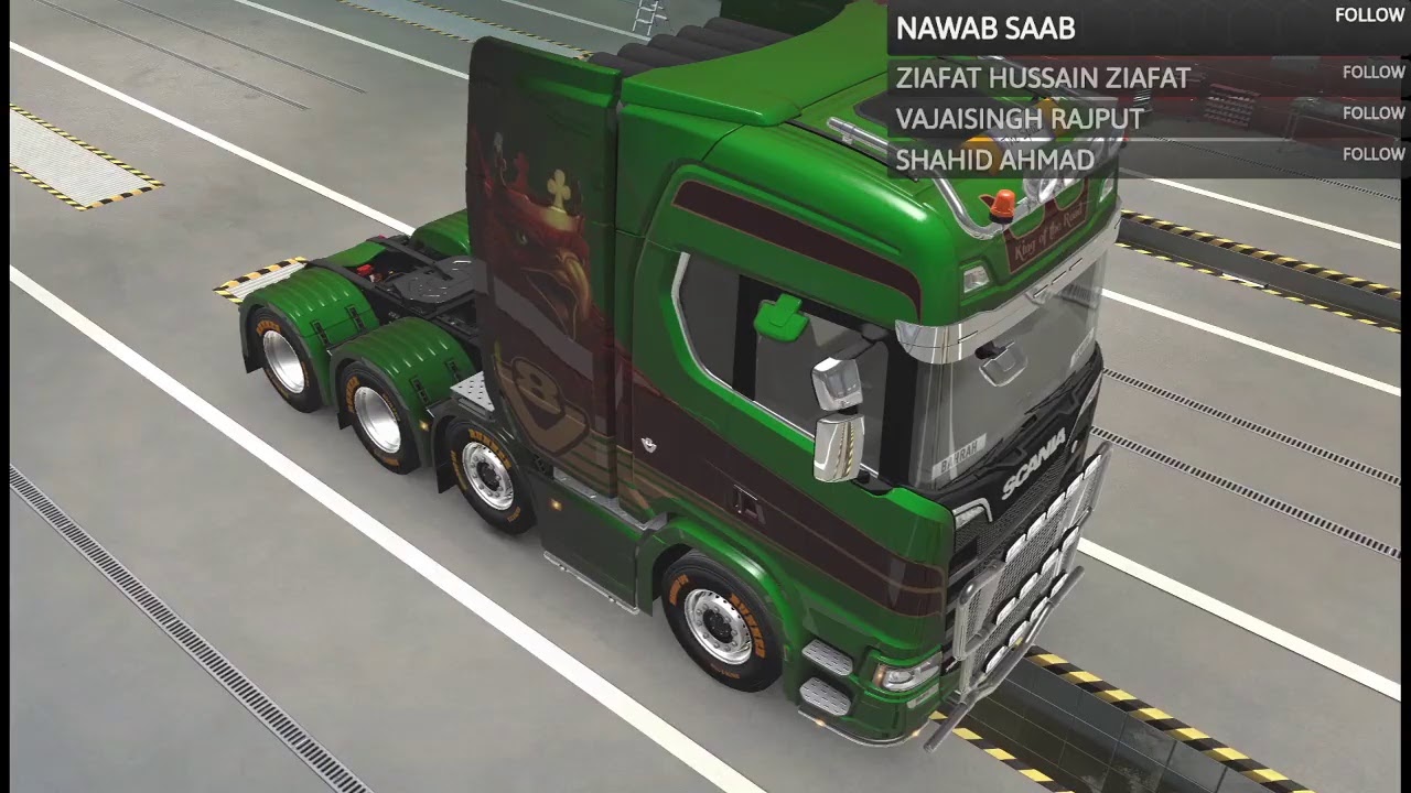 Ride Along ETS2 | Real Hands on Steering Wheel | Scania Trucks | Game Play Pakistan | Logitech G920