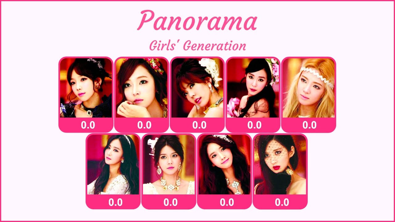 (AI Cover) Panorama - Girls' Generation (SNSD) (Org. by IZ*ONE)