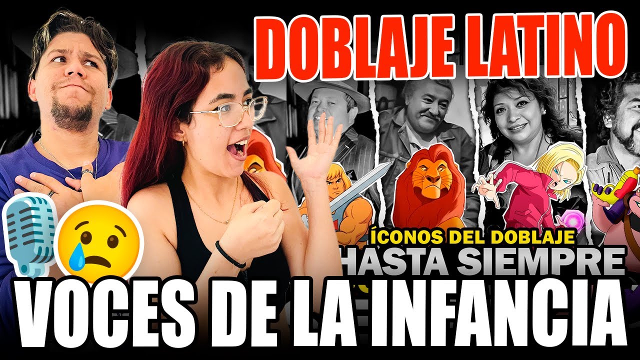 as VOCES de nuestra INFANCIA que NUNCA OLVIDAREMOS 💔 | Reacción