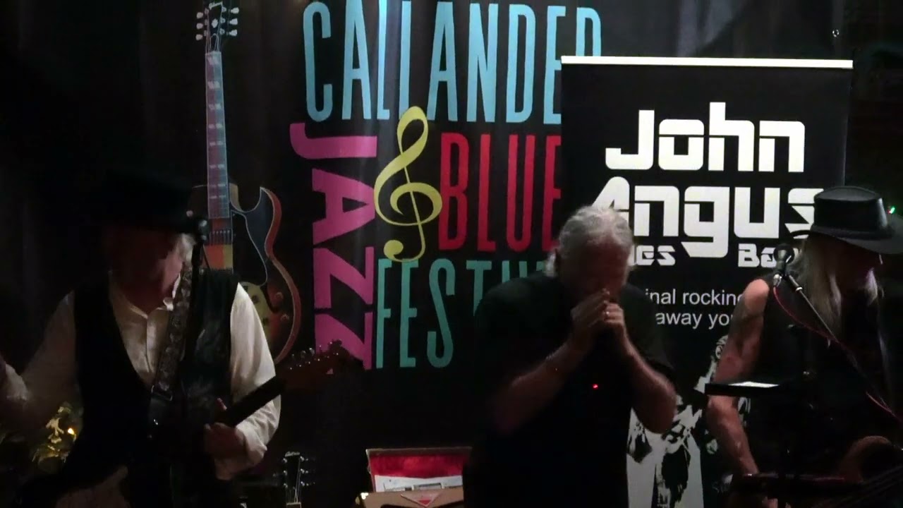 John Angus Blues Band - Hoochie Coochie Man - Callander Jazz & Blues Festival, Scotland. 03/10/25