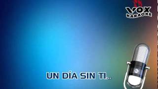 Roxette  Un Da Sin Ti  Karaoke