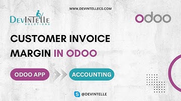 How To Create Customer Invoice Margin In Odoo  (v8, v9, v10)