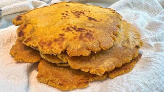 Tortillas de Camote o Batata con Harina de Yuca
