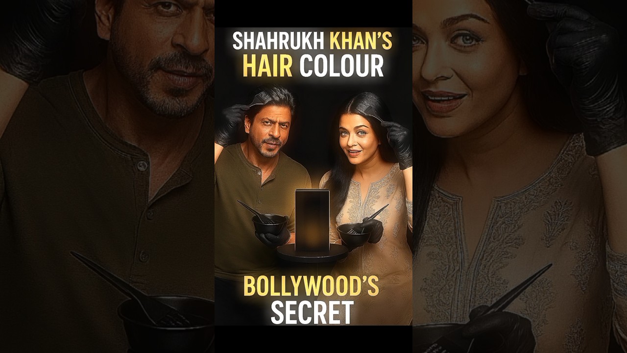 Shahrukh Khan’s ₹50,000 Hair Colour Secret! 🔥😱