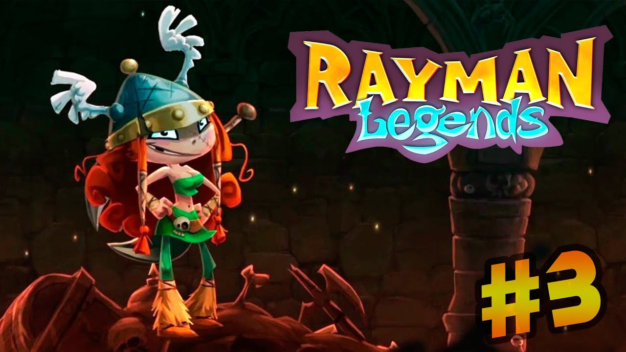 Rayman Legends (XBox One) Спасение Авроры и Надувной остров #3 ► Co-Op Gameplay XOne