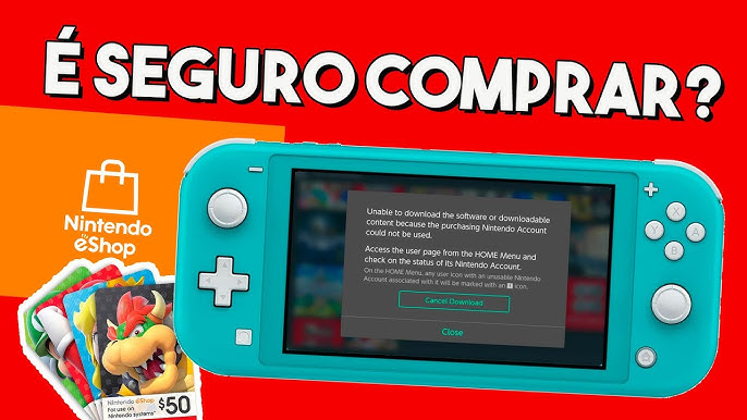 JOGO DE 99 REAIS POR 0,11 CENTAVOS NA NINTENDO ESHOP DO SWITCH 