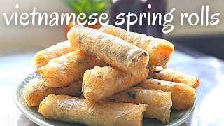 Air Fry Vietnamese Spring Rolls | Gluten, Dairy \& Soy Free