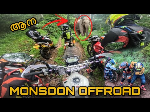 MONSOON OFFROAD🤩|| Saw an elephant😳||