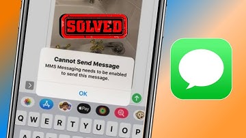 Cannot Send Message MMS Messaging Needs To Be Enabled to Send This Message | iPhone | iOS 17