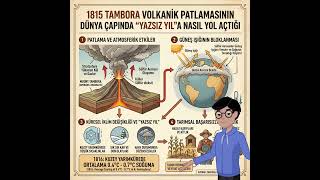 1815 TAMBORA VOLKANİK PATLAMASI PART 1#keşfet #viral #reels #volkanikpatlama  #science