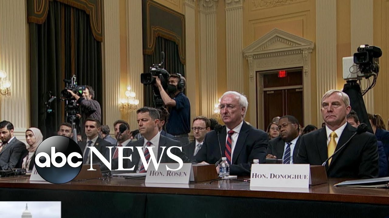 What to expect from Thursday’s Jan. 6 committee hearing l ABCNL