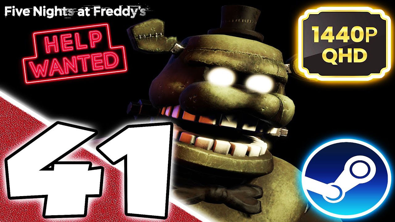 FNaF Help Wanted (Non VR) 100 Walkthrough (Hard Mode) Part 41