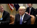 WATCH: President Trump Meets With US Business Leaders - Bringing Jobs Back To America