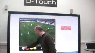 Sports U-Touch touchscreen Using Brainstorm
