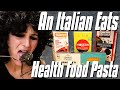 Italian Tries American Health Food Pasta | Italians Try American Pasta