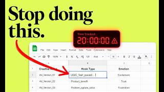 How to Tag Ad Creatives Without Wasting 20 Hours a Week