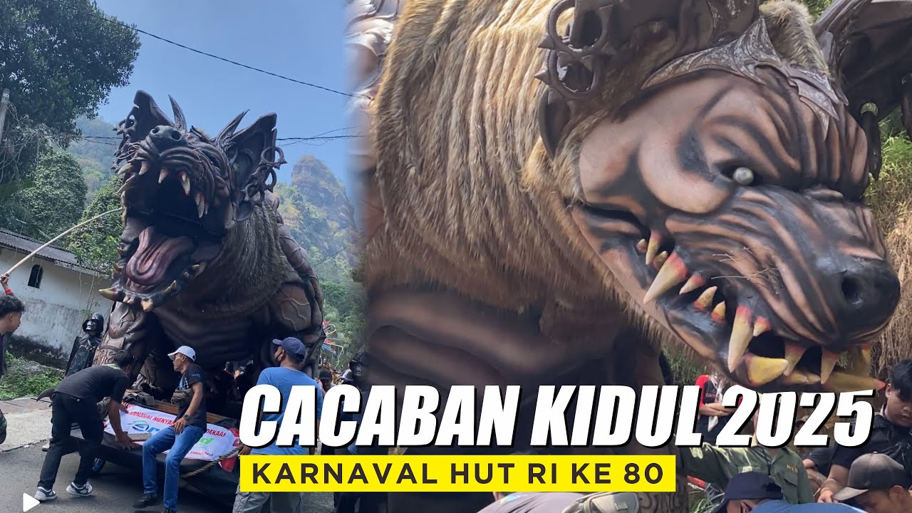 ADA OGOH OGOH HYENA - Karnaval Cacaban Kidul 2025