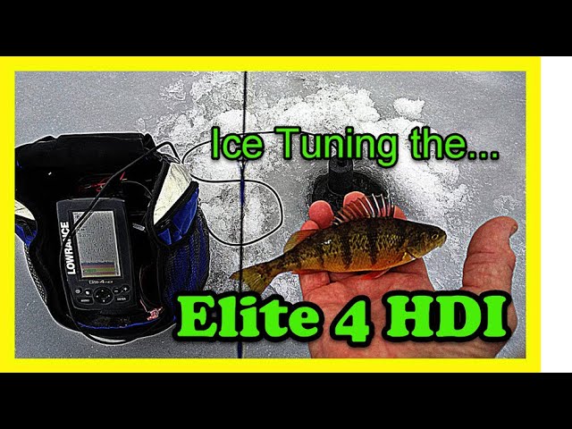 elite 4 hdi hooking up ice fishing adapter Ice Setup Elite 4 HDI