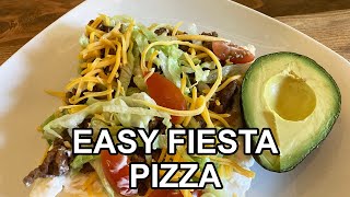 Easy Fiesta Pizza Recipe | CookThink