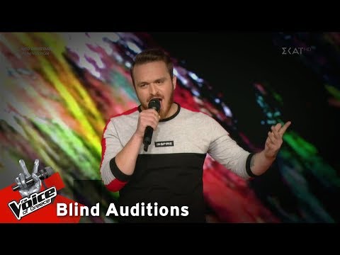 Αντώνης Αθανασίου - Ο Άμλετ της Σελήνης | 10o Blind Audition | The Voice of Greece