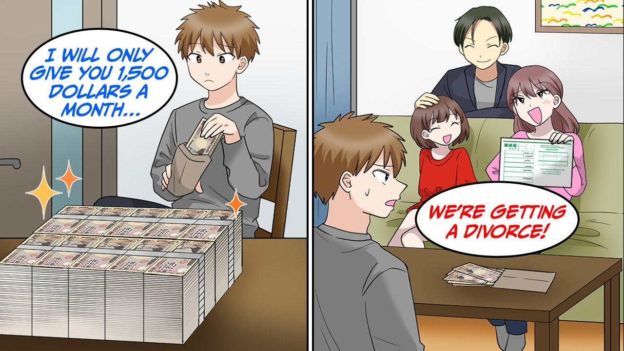 I secretly earn over a million dollars annually, but my wife and daughter spend too much [Manga Dub]