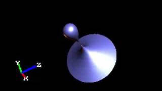 Morphing of algebraic surfaces