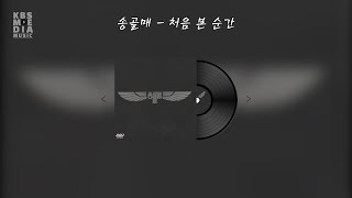 송골매 - 처음 본 순간 Lyric Video (가사 비디오)