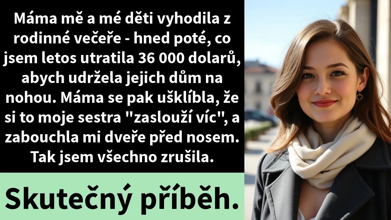 „Tohle je můj dům!“ křičela na mě moje matka a třískala rukou do stolu. „Dávám ho Britney a Jamalovi! A ty vypadni!“ Vyhodila naše kabáty do sněhové bouře a zabouchla mi dveře před nosem, přímo...