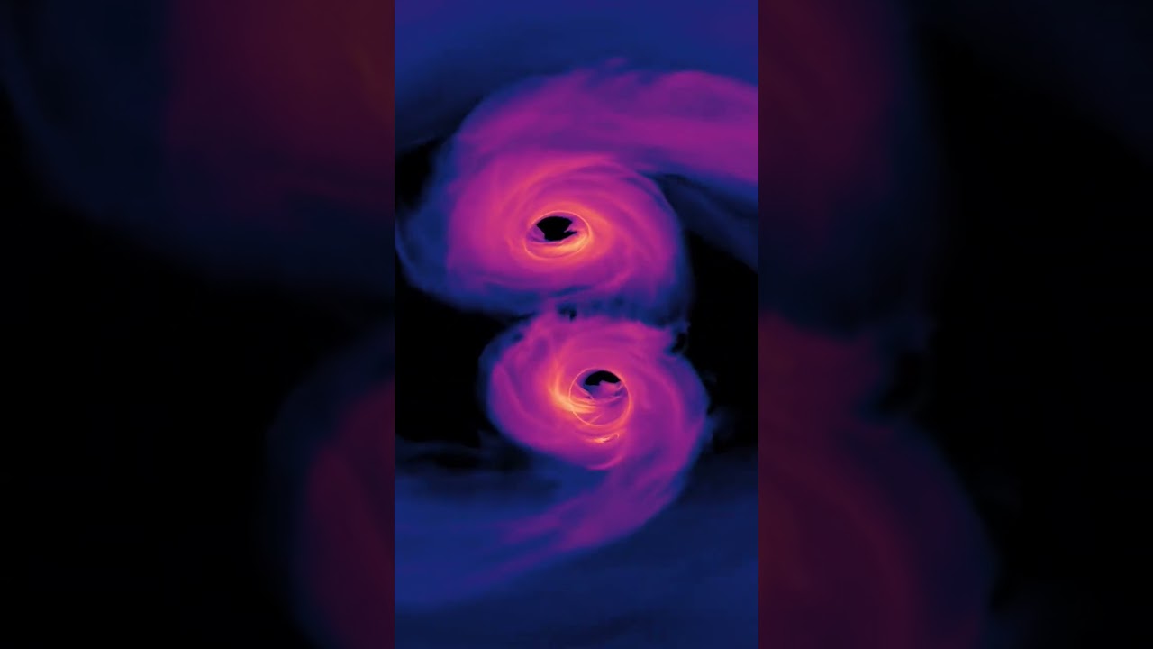 Two black holes motion