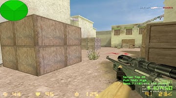 CS 1.6 - 1 vs 7 (technically 8)