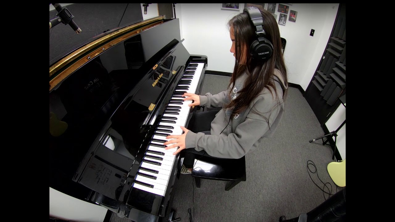 A Silent Voice Lit Piano