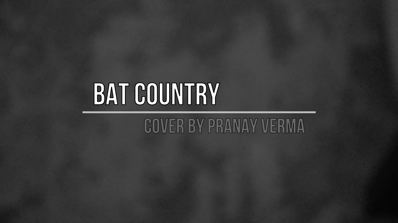 Avenged Sevenfold Bat Country Full Guitar Cover (by Pranay Verma