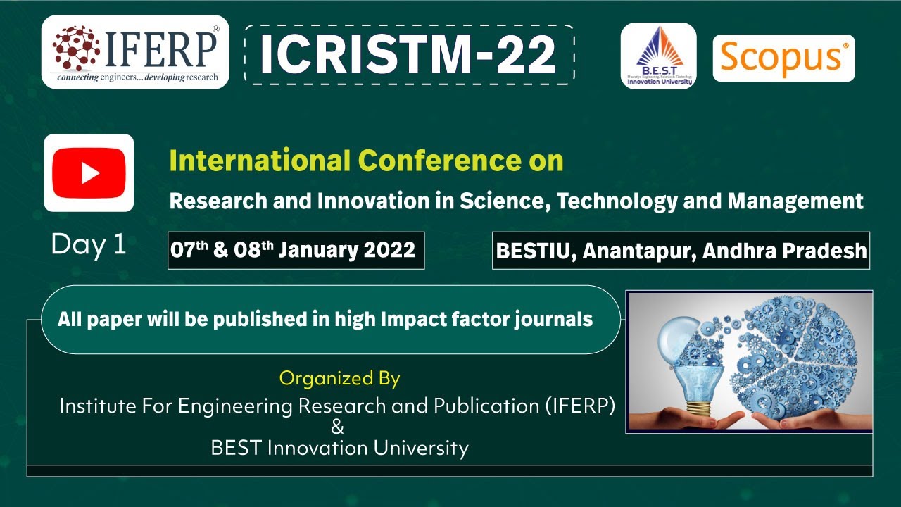 International Conference on Research and Innovation in Science, Technology, and Management - Day1