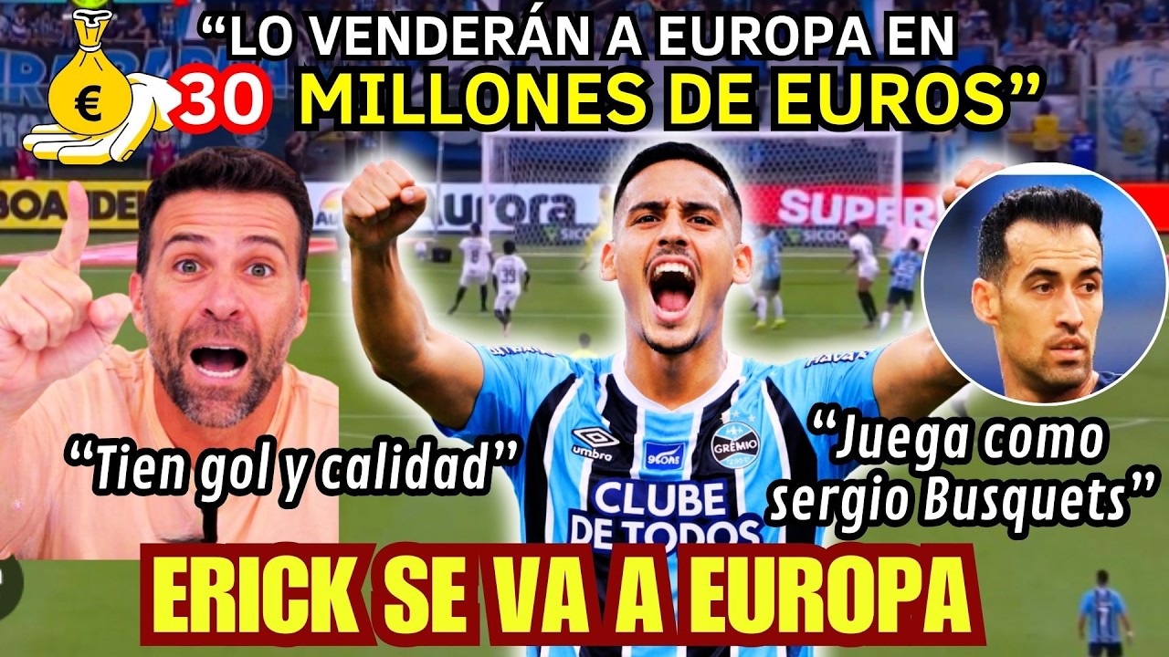 ¡BRASIL ENLOQUECE CON Erick Noriega! Gol y asistencia, elogios… y ya hablan de 30 MILLONES en Europa