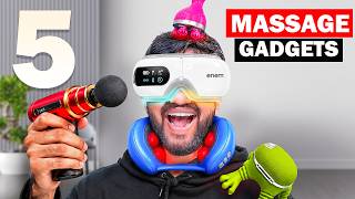 5 MASSAGE GADGETS FROM AMAZON (ARE THEY RELAXING?)