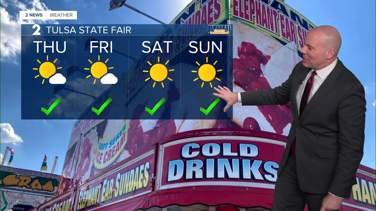 Above average temperatures to continue - YouTube