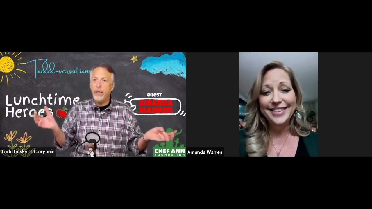 TLC Todd-versations Presents Lunchtime Heroes with Amanda Warren of Staunton City Schools