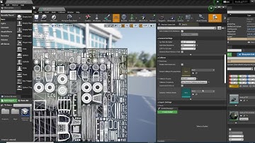 How to import an asset and configure a collision in unreal engine 4