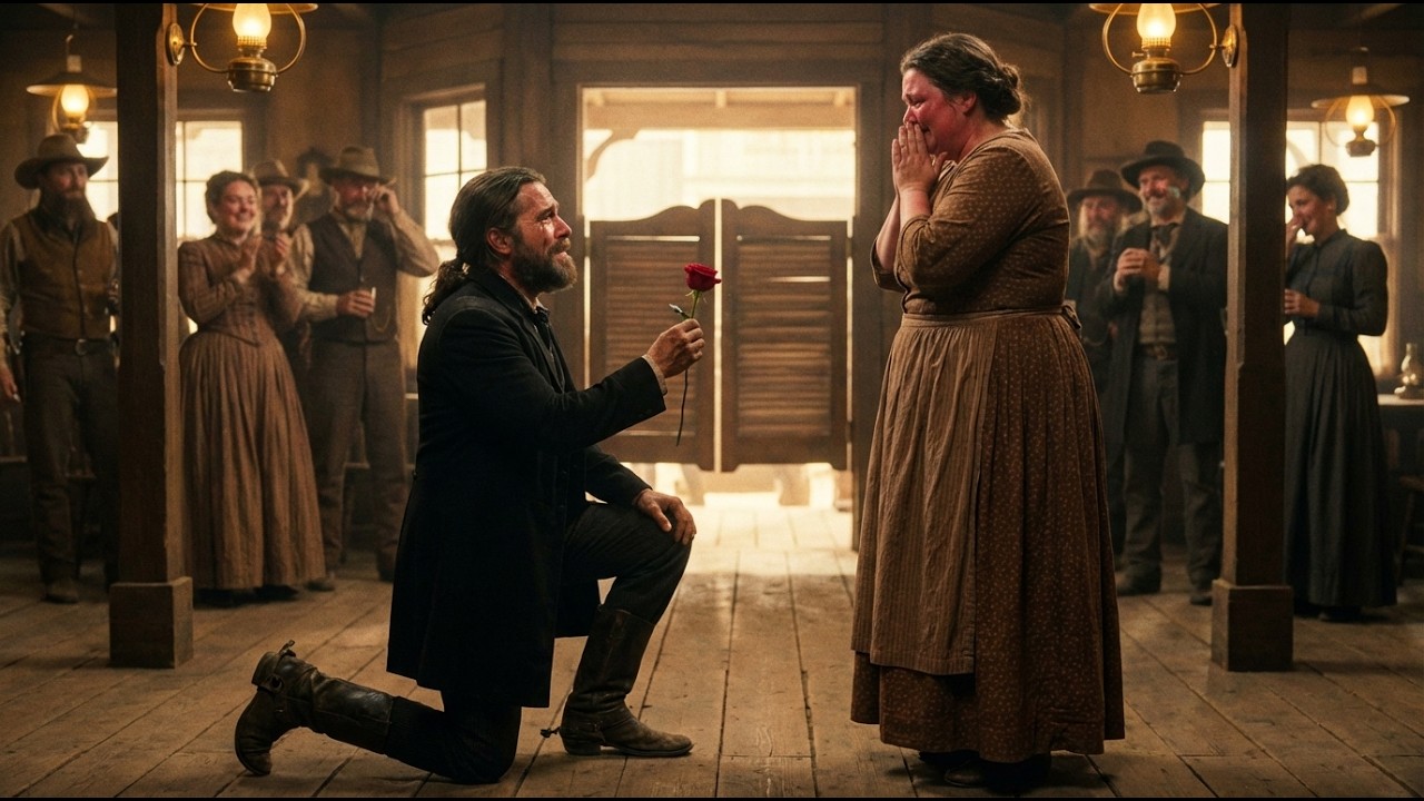 El hombre de la montaña dio su única rosa a la chica obesa… el pueblo se burló y él habló