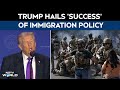 Donald Trump Hails 'Success' Of Immigration Policy Amid ICE Crackdown