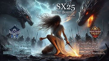 You are my enemy: Uao vs NoS & goW vs ukk - SX25 Eden battle for Capitol lv6 [Rise of Castles]