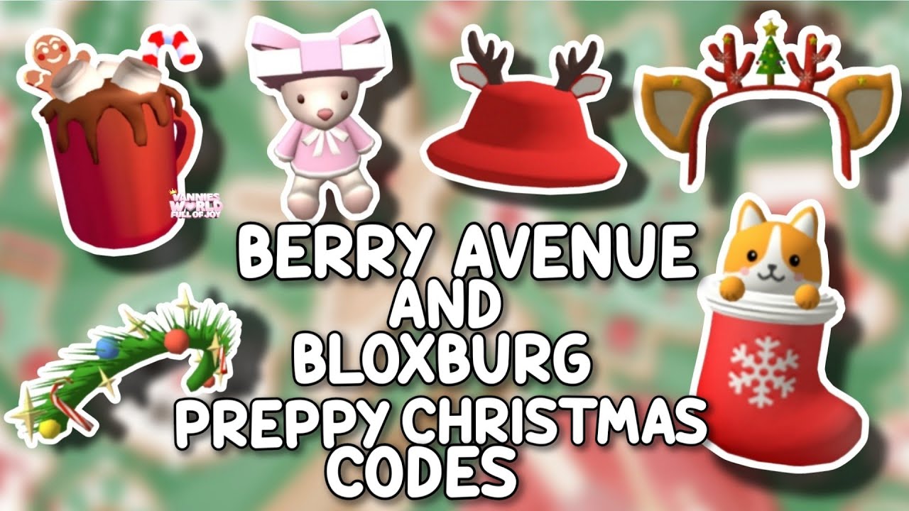 Roblox Berry Avenue codes for outfits & accessories in December