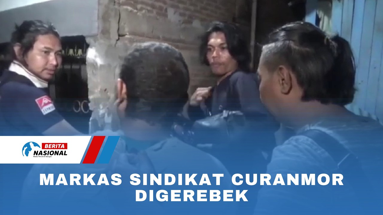 Markas Sindikat Curanmor Digerebek