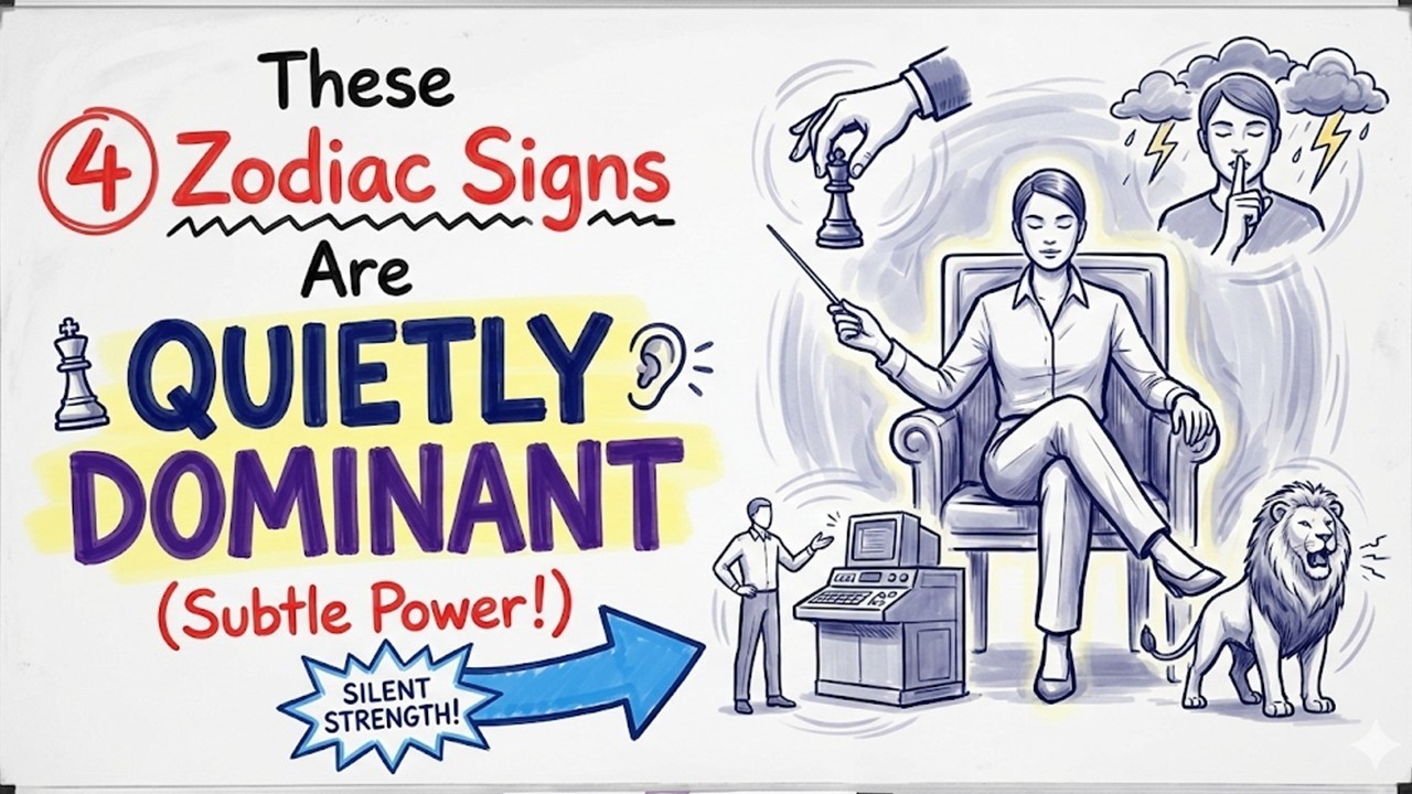 These 4 Zodiac Signs Are Quietly Dominant