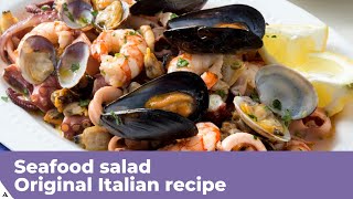 SEAFOOD SALAD  Original Italian recipe