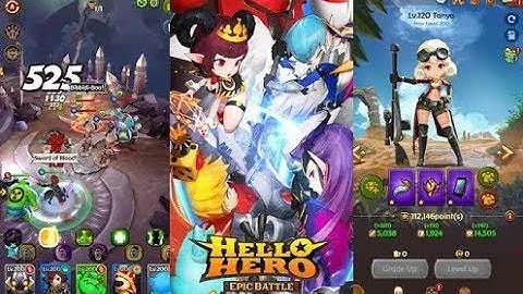 Hello Hero Epic Battle: 3D RPG - Gameplay - Android , iOS | Role playing | Mobile by Fincon