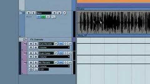 Working with Cubase - Folder Tracks