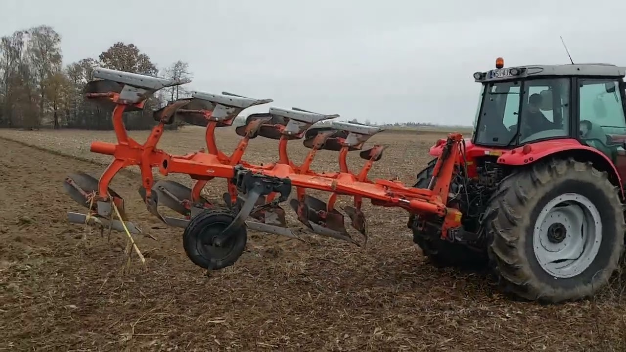Pług obrotowy 4 skibowy Kuhn VariMaster 121