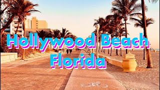 Broadwalk Hollywood Beach, Fort Lauderdale, Florida - February 2024