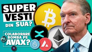 CASA ALBA ANUNTA VESTEA ASTEPTATA DE CRYPTO? SEMN BULLISH PE BITCOIN? MultiversX, SUI si AVAX